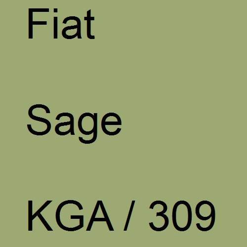 Fiat, Sage, KGA / 309.